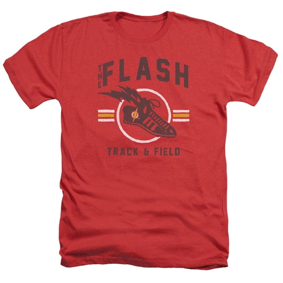 Jla - Track And Field - Heather Short Sleeve Shirt - X-Large