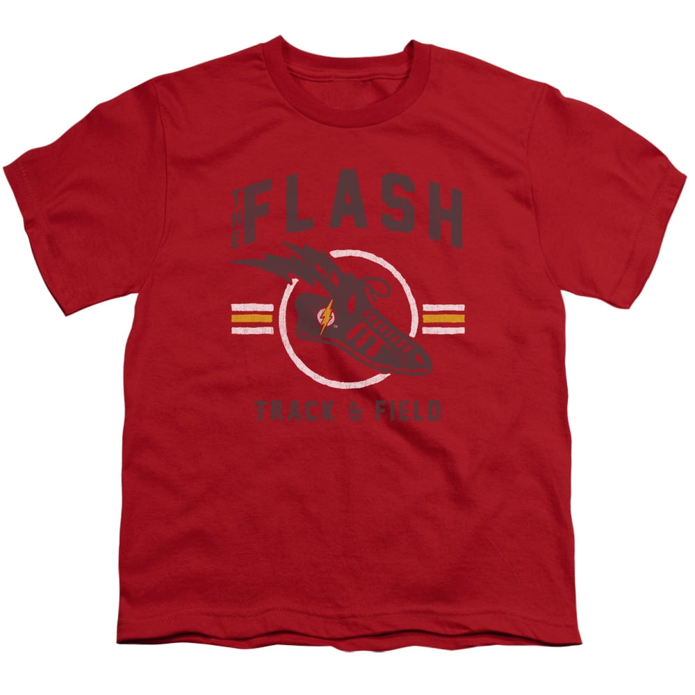 Jla - Track And Field - Youth Short Sleeve Shirt - Medium