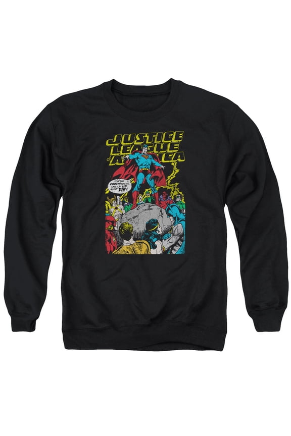Jla - Ultimate Scarifice - Crewneck Sweatshirt - Small