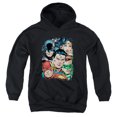 thumbnail image 1 of Jla - Up Close And Personal - Youth Hooded Sweatshirt - Medium, 1 of 2