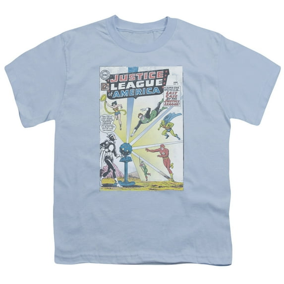 Jla - Vintage Cover 12 - Youth Short Sleeve Shirt - Small