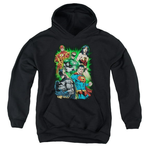Jla - Will Power - Youth Hooded Sweatshirt - Medium