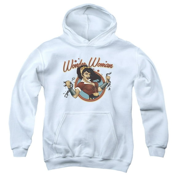 Jla - Wonder Break - Youth Hooded Sweatshirt - Small