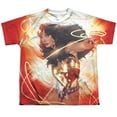 thumbnail image 1 of Jla - Wonder Glow - Youth Short Sleeve Shirt - Small, 1 of 2