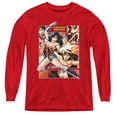 thumbnail image 1 of Jla - Wonder Woman Panels - Youth Long Sleeve Shirt - Medium, 1 of 2