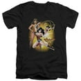 thumbnail image 1 of Jla - Wonder Woman - Slim Fit V Neck Shirt - XX-Large, 1 of 2