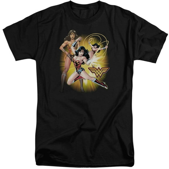 Jla - Wonder Woman - Tall Fit Short Sleeve Shirt - XXX-Large
