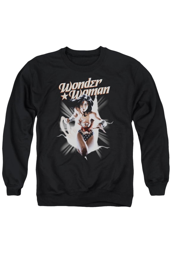 Jla - Ww Break Out - Crewneck Sweatshirt - Large