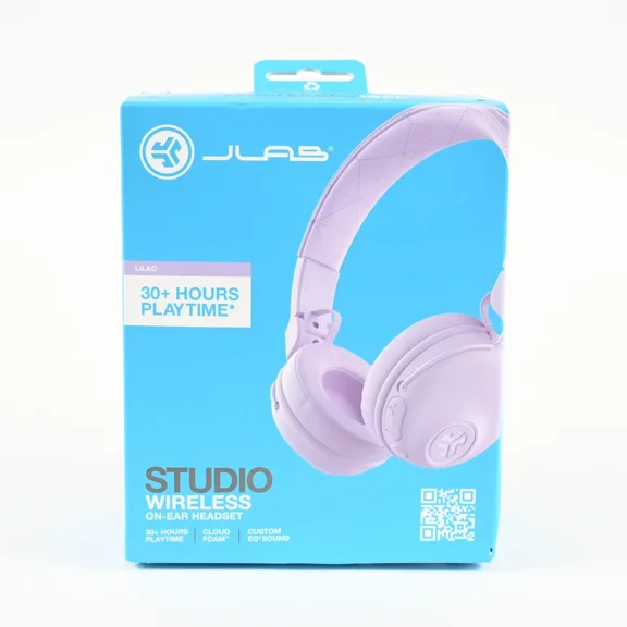 Jlab Studio Wireless Bluetooth On-Ear Headphones - Lilac