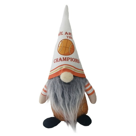 Jlong 1pc Basketball Gnome Sport Decoration Basketball Plush Decor for Home Game Day Scandinavian Santa Swedish Tomte Nisse Stuffe