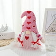 thumbnail image 1 of Jlong 1pcs Valentine Gnomes Plush Valentines Day Decoration Valentines Home Table Decor Scandinavian Tomte Elf Gnomes Ornaments Sweet Valentines Day Gifts for Him Her, 1 of 9