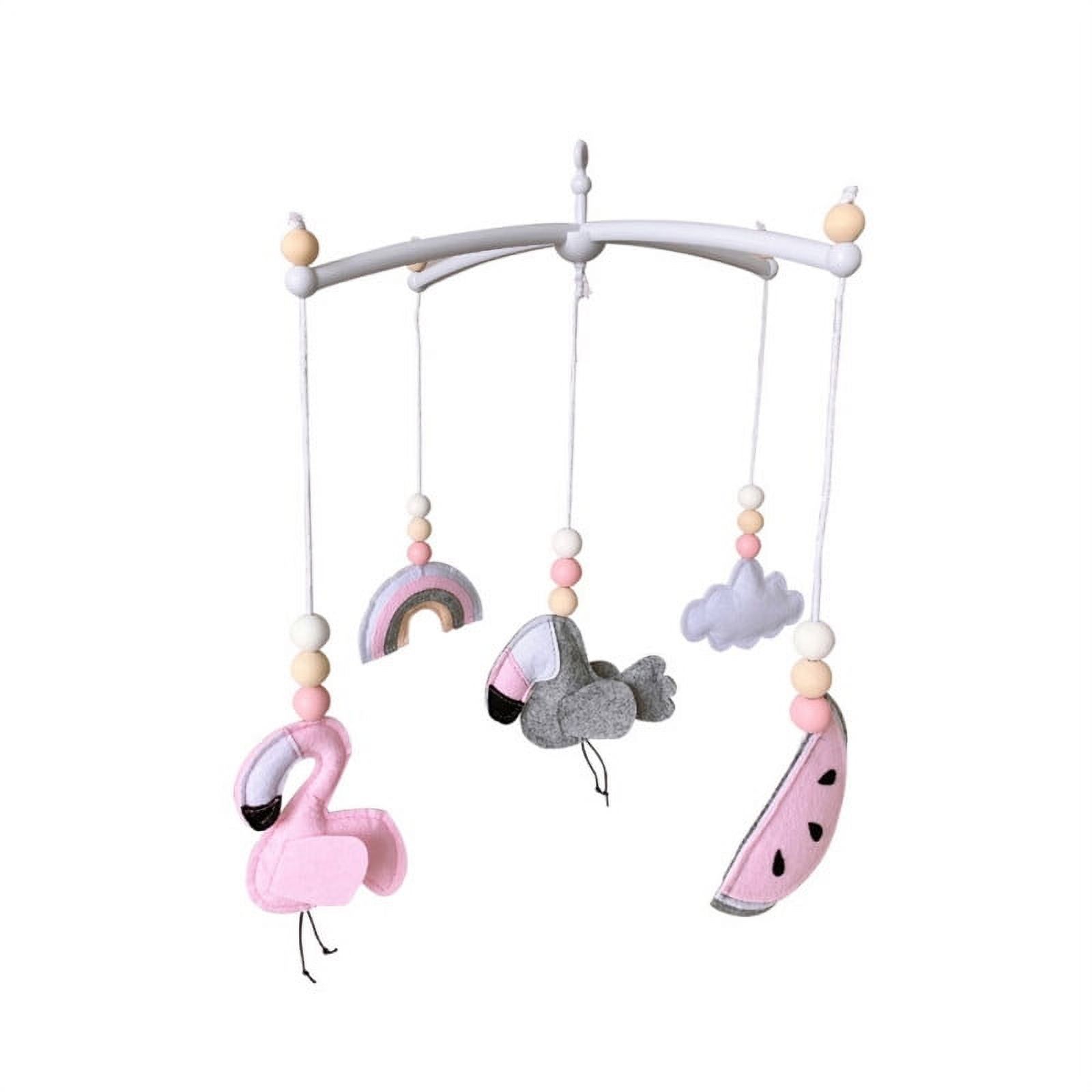 Jlong Baby Mobile Crib Holder Rotate Bracket DIY Baby Bed Bell Hanging