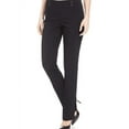 thumbnail image 1 of Jm Collection Women's Black Studded Pull-on Pants,PL, 1 of 1