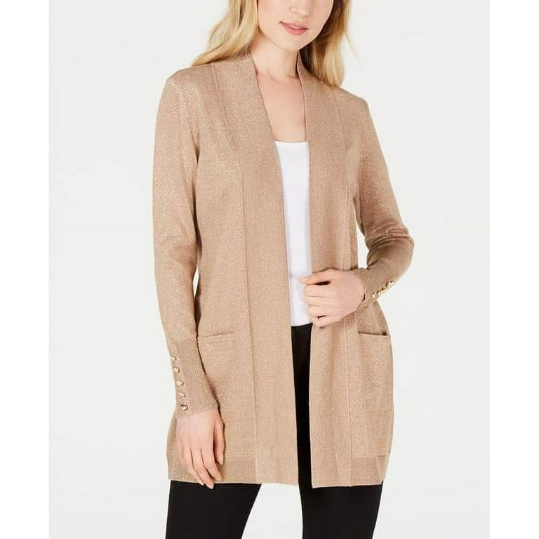 Jm collection open front cardigan store