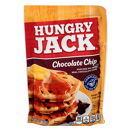 Hungry Jack Pancake Mix Chocolate Chip 7 Oz