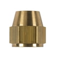 thumbnail image 1 of Jmf Flare Nut 3/16 " Flare Yellow Brass Bagged Pack of 10, 1 of 2