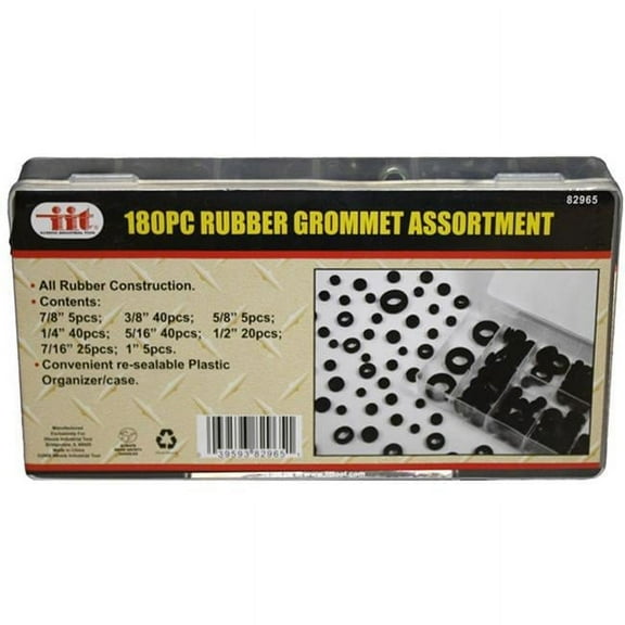 Jmkiit 82965 Rubber Grommet Assortment - 180 Piece