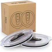 Jmoe USA 40oz Lid Replacement For RTIC Tumbler | Slider Lid & Spill Proof 2-Pack