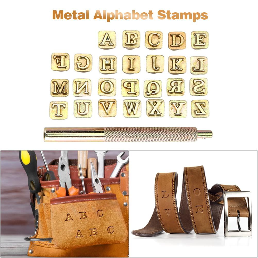 Stamping Wood With Metal Stamps