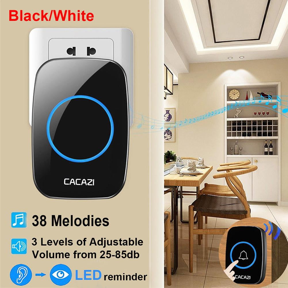Jmtresw A10 Waterproof 300m Remote Wireless Intelligent Doorbell Home