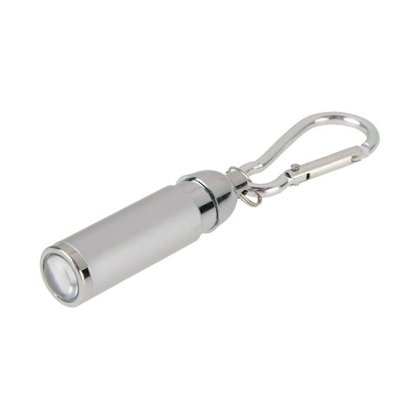Jmtresw LED Carabiner Flashlight LR44 Battery Powered Mini Strong Light Torch for Caving