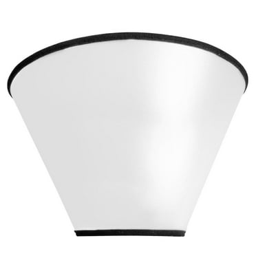 Jmtresw Plastic Dog Cone Collar Soft Edge Neck Cone Practical for Small Medium Large Dog
