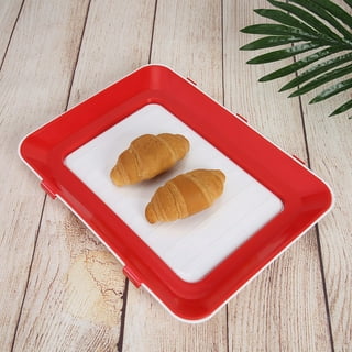 Reusable Food Preservation Tray Fresh Record Date Keeping Magic