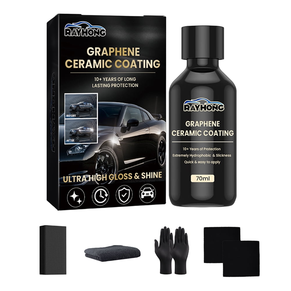 Jmytew 70ml Advanced Graphene Ceramic Coating for Cars,Easy to Use