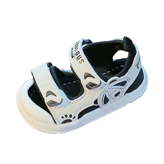 JnBQdnc Girls Sandals,Summer Sandal Sale Baby Girl Boy Sandals Comfort Summer Outdoor Casual Beach Shoes With Flower Bowknot Slip Rubber Sole Toddler Prewalker First Walking Shoes