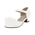 thumbnail image 1 of JnBQdnc Girls Sandals,Summer Sandal Sale Girls Sandals Open Toe Flat Sandals Summer Dress Shoes Toddler Little Kid Wedding Party, 1 of 9