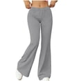 thumbnail image 1 of JnLxul Stirrup Leggings for Women Ribbed Slim Fitting High Waisted Yoga Pants Trendy Gym Workout Tights Stirrup Pants(Small), 1 of 7