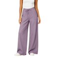thumbnail image 1 of JnLxul Wide Leg Pants for Women Elastic Waist Drawstring Loose Summer Casual Lightweight Pants with Pockets(X-Large,Purple), 1 of 7