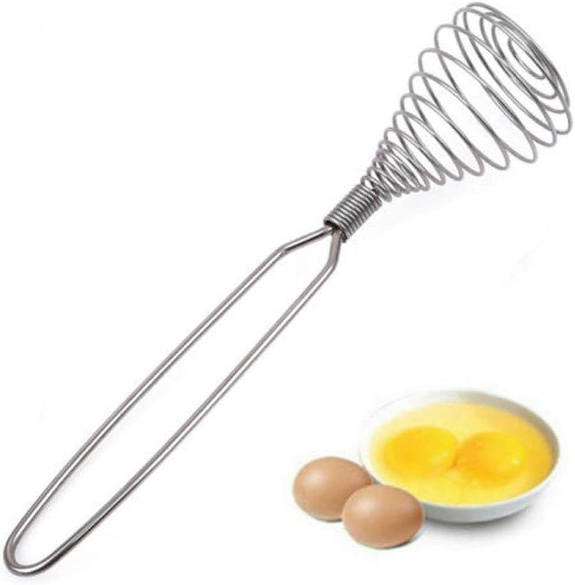 Jngnaor Stainless Steel Spring Coil Whisk Wire Whip Cream Egg Beater ...