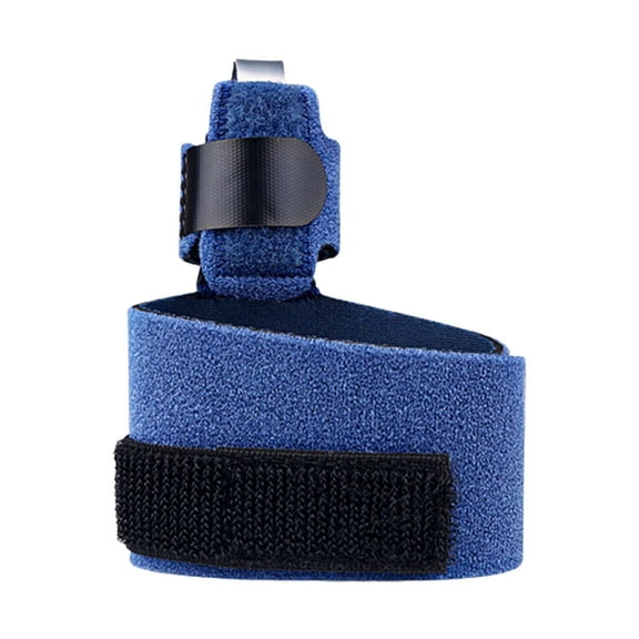 Jnismy 1 Set Toe Support Splint Fastener Tape Design Soft Lining Adjustable Anti-abrasive Straighten Curved Pain Relief Toe Brace Tape Foot Care