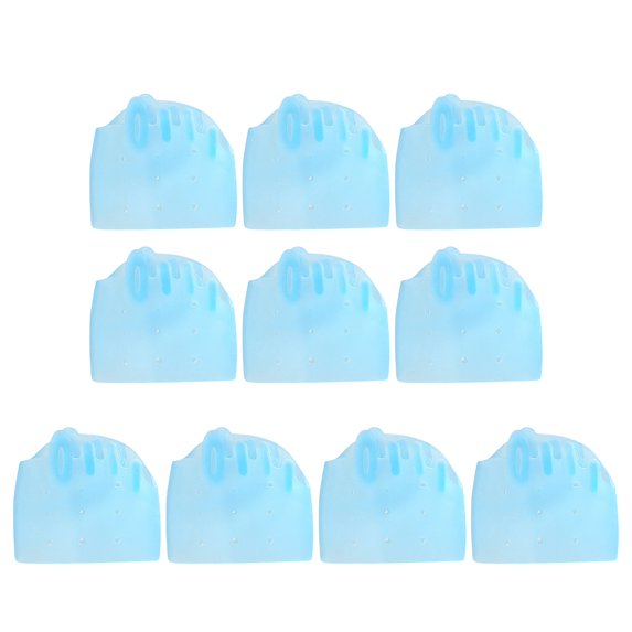 Jnismy 2/4/10Pcs Toe Separator Orthopedic Bunion Toe Spacers Ball of Foot Cushions Reusable Foot Alignment Toe Spacer Straightener for Men Women
