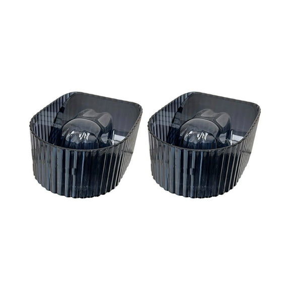 Jnismy 2Pcs Manicure Hand Soak Bowl Polish Manicure Soak Off Bowl Hand Wash Soaker Tray for Home Salon Acrylic Polish Remover Bowl DIY Manicure Tools