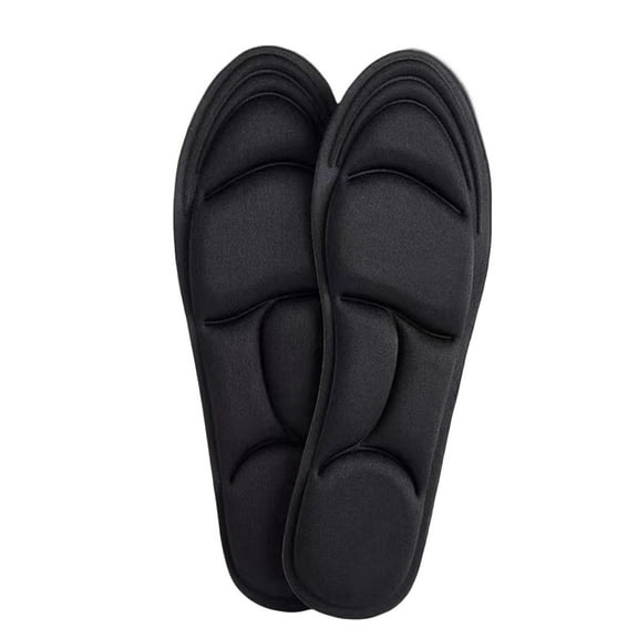 Jnismy 5D Insoles for Shoes Breathable Running Sport Insoles Arch Support Plantar Fasciitis Shoe Pads Memory Foam Shoe Inserts for All Shoes