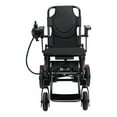 thumbnail image 1 of Jnismy Adults Electric Wheelchair with Large Footrest, Lightweight Foldable Motorized Wheelchair, 12-Mile Range 500W Motor Portable Elderly Wheelchair (Black), 1 of 13