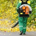 thumbnail image 1 of Jnismy Backpack Leaf Blower,2-Stroke Engine Snow Blower ,63cc High Strength Dust Blower for Urban Road Cleaning, Sweeping Fallen Leaves, Road Dust, Garbage, 1 of 8