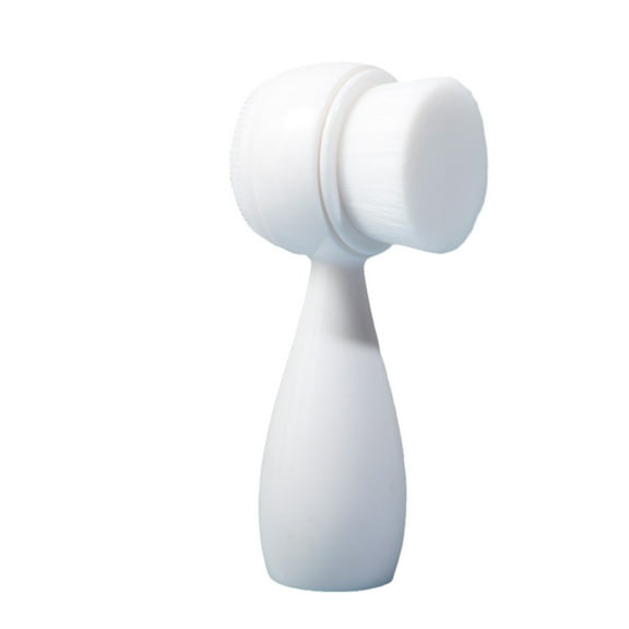 Jnismy Blackhead Removing Makeup Remover Soft Bristle Face Brush ABS Handheld Gentle Exfoliating Facial Cleansing Brush Beauty Equipment