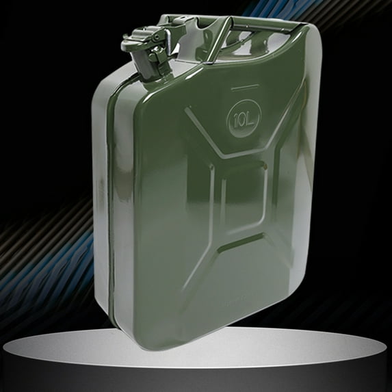 Jnismy Fuel Can Oil Transfer Tank, 1.32 Gallon / 5 L Portable Gas Can Transfer Tank Portable Storage Transfer Container with Flexible Spout System,Large Capacity Leakproof Good Sealing