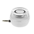 Jnismy Mini 3.5mm Jack Portable HiFi Stereo Speaker, Rechargeable