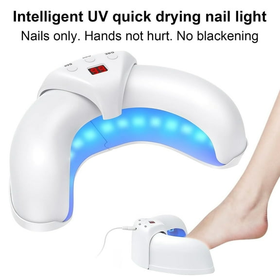 Jnismy Nail Fungus Light with 22 LED Beads Automatic Fingernails Toenails Fungus Light Treatment Device Onychomycosis Removal Therapy Lamp