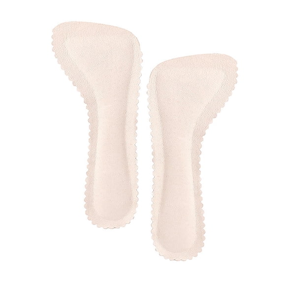 Jnismy Self-Adhesive Insole, Non-Slip Breathable Latex Foot Protector with Seven-Point Massage, 1 Pair