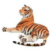 Jnismy Stuffed Animal Tiger Doll Toy, Giant Tiger Pillow,Life Size Extra Large Tiger Stuffed Animal, Soft Comfortable Yellow,44"
