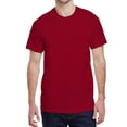 thumbnail image 1 of Jnriver Men's Short Sleeve Lightweight Heavy Cotton T-Shirt Regular-Fit Crewneck Tee for Casual Wear Gym Workout Summer Outfit - Antique Cherry Rd - XL, 1 of 3