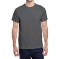 thumbnail image 1 of Jnriver Men's Short Sleeve Lightweight Heavy Cotton T-Shirt Regular-Fit Crewneck Tee for Casual Wear Gym Workout Summer Outfit - Gravel - S, 1 of 3