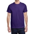 thumbnail image 1 of Jnriver Men's Short Sleeve Lightweight Heavy Cotton T-Shirt Regular-Fit Crewneck Tee for Casual Wear Gym Workout Summer Outfit - Lilac - M, 1 of 3