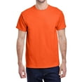 thumbnail image 1 of Jnriver Men's Short Sleeve Lightweight Heavy Cotton T-Shirt Regular-Fit Crewneck Tee for Casual Wear Gym Workout Summer Outfit - Orange - 3XL, 1 of 3
