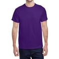 thumbnail image 1 of Jnriver Men's Short Sleeve Lightweight Heavy Cotton T-Shirt Regular-Fit Crewneck Tee for Casual Wear Gym Workout Summer Outfit - Purple - XL, 1 of 3